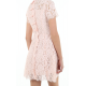 Lemonade Pink Italian Lace Dress