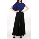 Navy Blue Draped Top